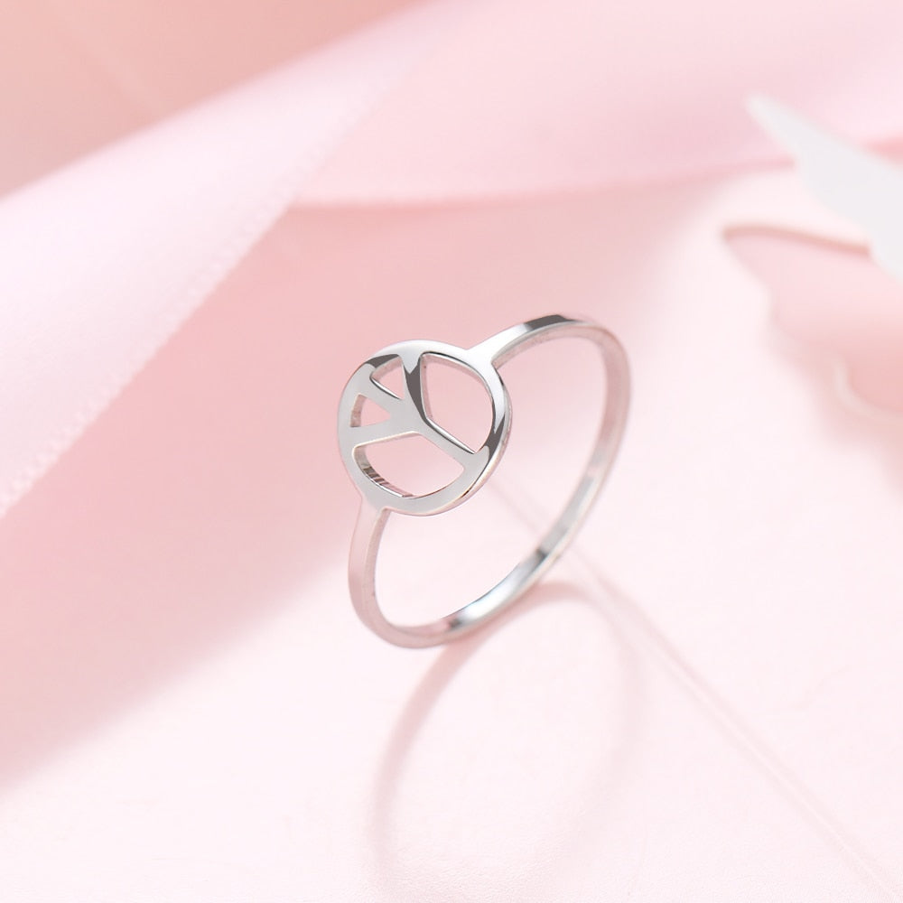 Bague Peace and Love