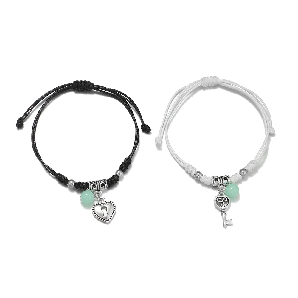 Bracelets Couples Cadenas Lumineux