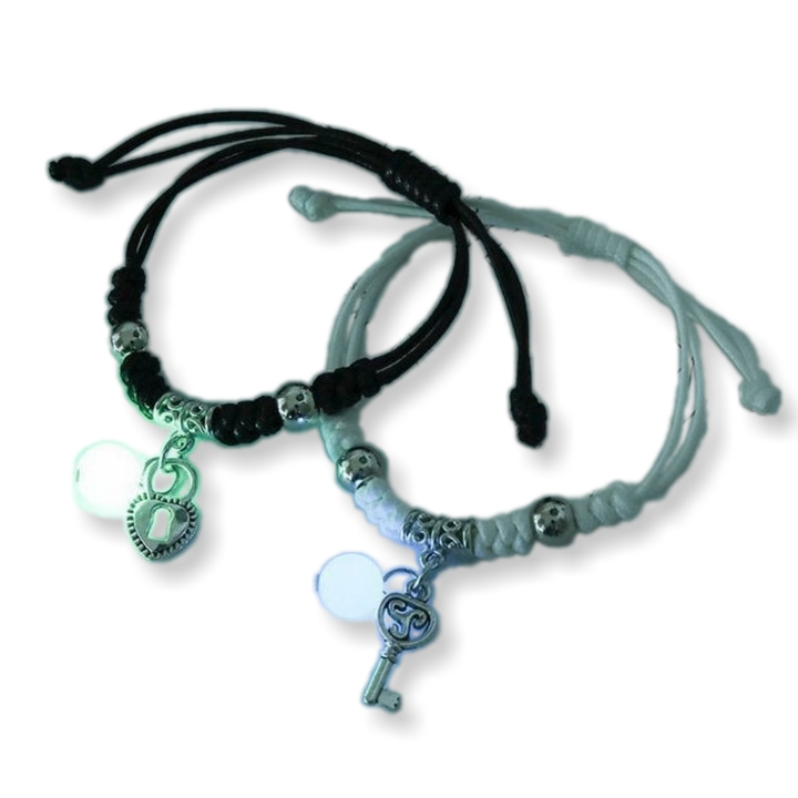 Bracelets Couples Cadenas Lumineux