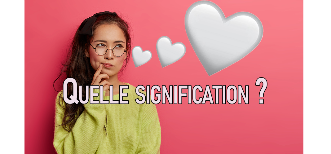 Signification coeur blanc
