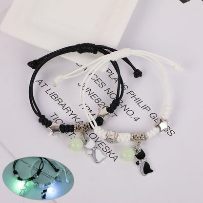 Bracelets Couple Chats Lumineux