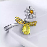 Bague Marguerite Argent