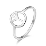 Bague Peace and Love