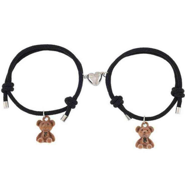 Bracelets Couple Ourson