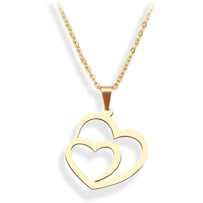 Collier Deux Coeurs