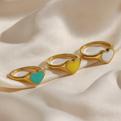 Bague Coeur Noir