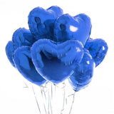 Ballons Coeur Bleu