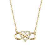 Collier Coeur infini